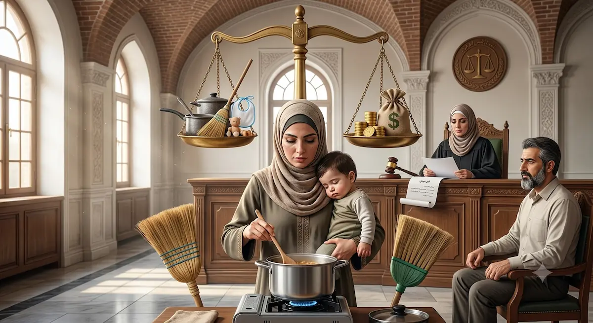 شرایط دریافت اجرت المثل ایام زوجیت بر اساس قانون و دادگاه خانواده